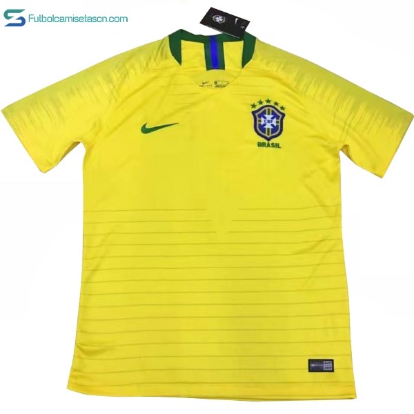 Tailandia Camiseta Brasil 1ª 2018